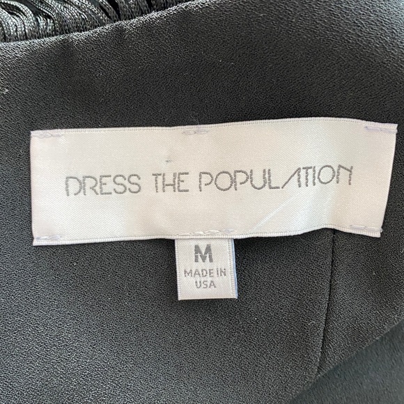 Dress the Population Fringe Midi Dress, Size M - Picture 15 of 16